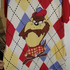 Vintage 1995 all over Tasmanian devil print t-shir